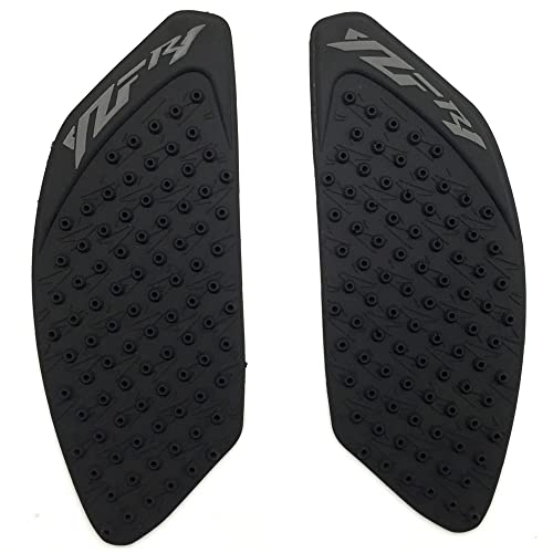 Arashi Black Gas Fuel Tank Side Pads Protector Knee Grip Traction for Yamaha YZF R1 2009-2014 by Arashi - Used condition - US$11.83