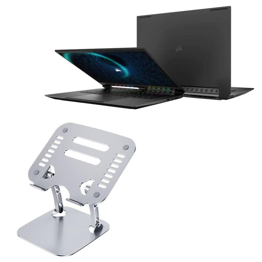 Soporte Ajustable para Laptop BoxWave Metallic Silver