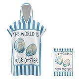 BEAQLIO Beach Cover Ups Poncho Adult Cruise Oversized Microfiber Surf Towel Robe Microfiber Swim Parka Suit...