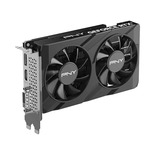 PNY VGA GEFORCE RTX 3050 RTX 3050 6GB VERTO DUAL FAN DLSS 3 Neuf - vue 5