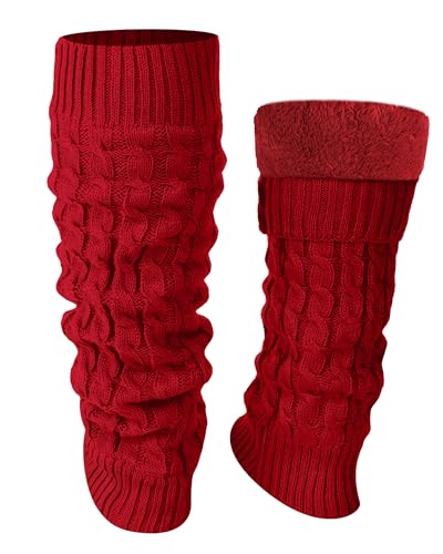 Image of Shihanee Fleece Leg Warmers Women