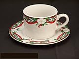 Pfaltzgraff Yuletide Stoneware Cups & Saucers