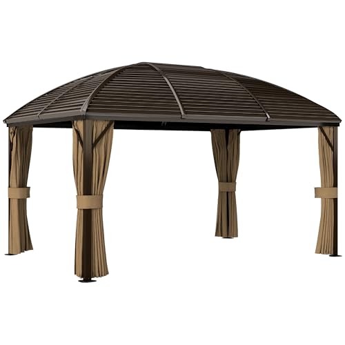Outsunny 3 x 4m Patio Aluminium Gazebo