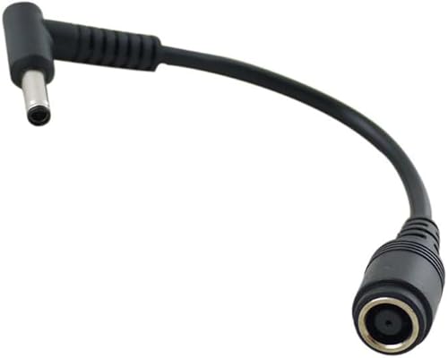 Miniatura 5 de iGuerburn Adaptador de cargador macho hembra de 0.291 in x 0.197 in a 0.177 in x 0.118 in, conector de alimentación para Dell Hp