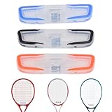 Yulatik 3PCS Silicon Tennis Racket Dampener, Soft Reduce Vibration Tennis Vibration Dampener Tennis Dampener Tennis Accessory for Tennis Players - 3 Colors