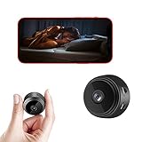 Mini Spy Camera-Hidden Camera-Wireless WiFi Camera-1080P HD Video and Audio Camera-Night Vision Camera-Motion Detection Camera-Hidden Nanny Camera-Support SD Card-Surveillance Camera Full HD.