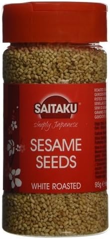 Saitaku White Sesame Seeds, 95 g