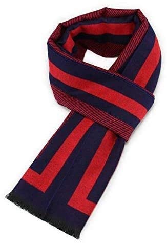 Écharpe longue chaude unisexe pour stopper le froid au cou cet hiver