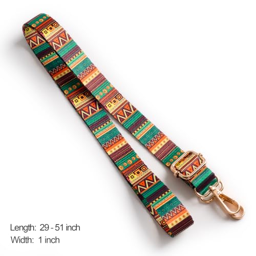Image of chushui 1 Inch Purse Strap Replacement, Adjustable Crossbody Bag Strap | Different Fabric Textures and Surface Finishes