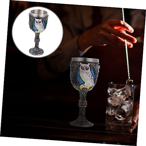 Luxshiny 3 Pçs Cálice Decoração De Mesa De Jantar Decoração De Halloween Óculos Vintage Copo De Vinh