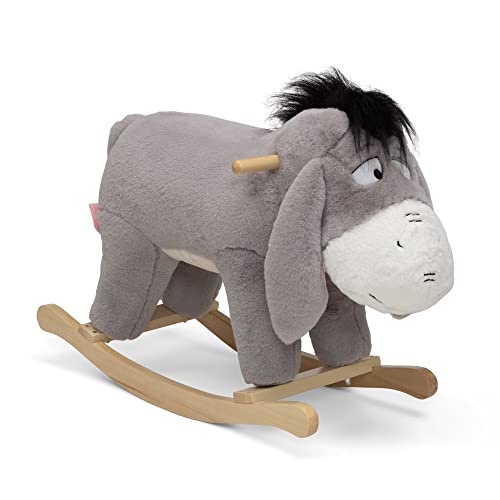 Image of Winnie The Pooh Eeyore Rocker by Delta Children - Wooden Ride On Rocking Horse for Babies 18 Months and Up
