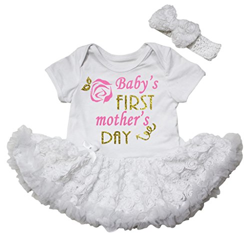 Body bébé fille de 0 à 24 mois vêtement de naissance blanc uni en coton souple