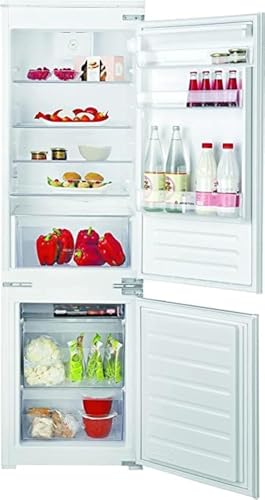 Ariston 350 Litre Built-In Double Door Refrigerator with Bottom Freezer, Inverter Compressor, 4 Star Energy Rating, LED Lighting, Reversible Door, White - ARBI54S1281ME
