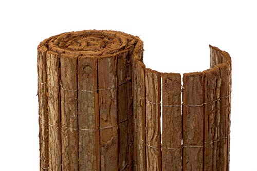 Preisvergleich Produktbild Rindenmatte Country 2x3m Zaunblende Sichtschutzmatte