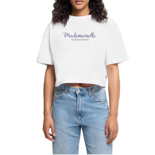 Futur mariée EVJF crop top premium bio pour éviter les t-shirts inconfortables et mal coupés