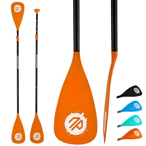 Niphean Sup Paddle, Pagaie Paddle Galleggianti Staccabili in 3 e 4 Pezzi, Pagaia Sup Regolabile, Remi Durevoli