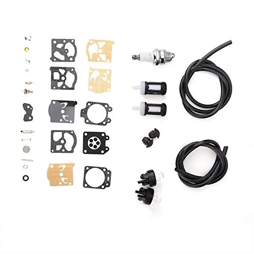 Rockyin Reparación del carburador Filtro Fit Kit for STIHL FS36 FS40 FS44 Cortadora de cesped reemplazo