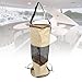 Portable Boat Trash Can, Reusable Nylon Mesh Boat Garbage Container for Fishing Sea Camping (Khaki)