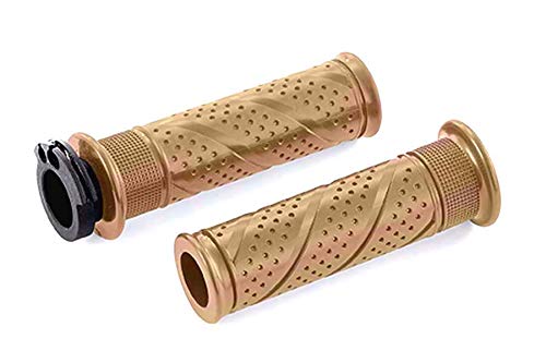 Amazon | H2C(エイチツーシー) ハンドルグリップ ブラウン モンキー125