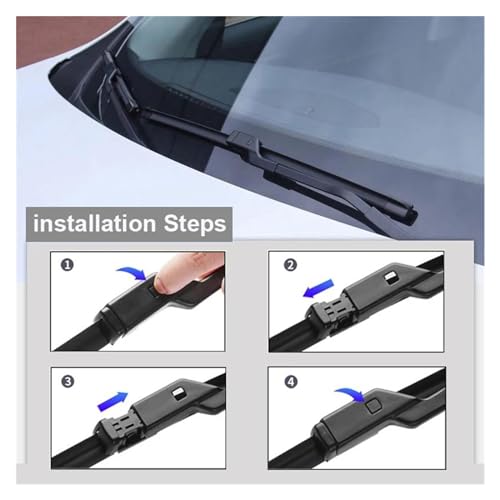 Balais d'essuie-glace ID.5 de haute précision | Finition fluide auto - 4