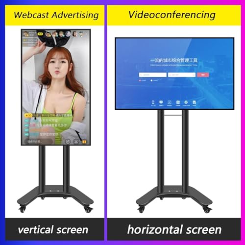 Soporte universal para TV móvil 32-60 pulg altura ajustable miniatura 3