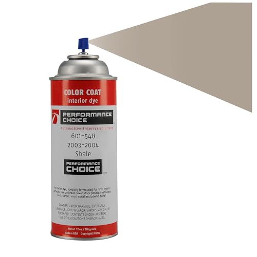 Mid America Motorworks 2003-2004 Corvette C5 Shale Gray Color Coat Interior Refinish 12oz Aerosol