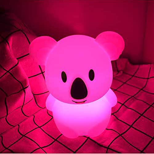 Lámpara nocturna de mesa infantil con cambio de colores USB miniatura 5