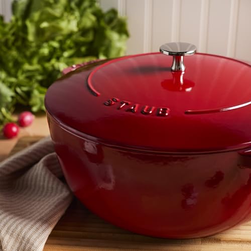 STAUB French Oven, 5-Quart, Cherry, Made in France