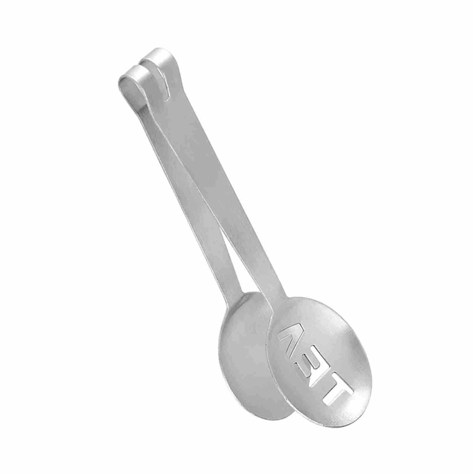 Mini Stainless Steel Round Teabag Tongs - Tea Bag Squeezer & Grip Kitchen Tool