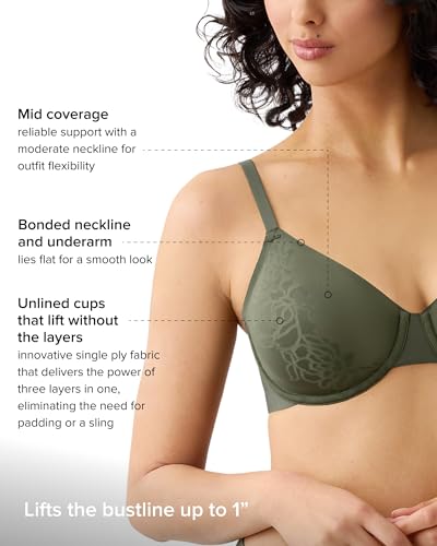 Image of Wacoal Confidence Boost Underwire Bra