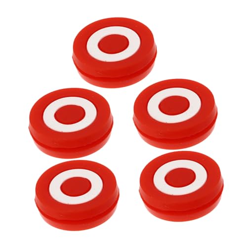 BRIGHTFUFU Silicone Tennis Racket Dampeners 5 Pack Vibration Dampeners for Tennis Rackets Comfortable Shock Absorbers