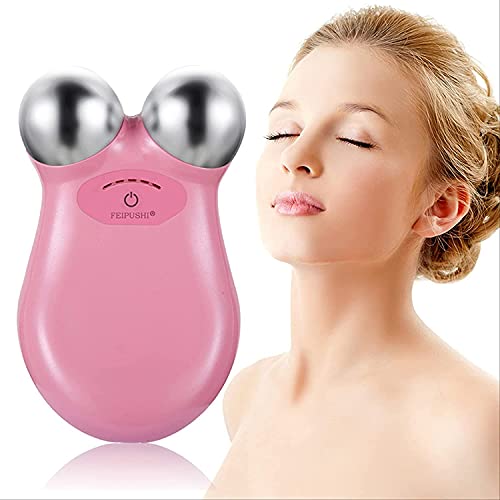 SUNSKYOO Mini Microcurrent Face Lift Device USB Charging Skin Rejuvenation Tightening Facial Wrinkle Remover 3 Gear Beauty Massager,White