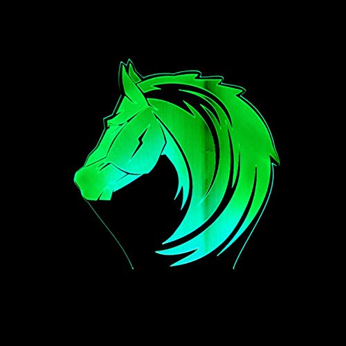 3D Illusione Ottica violoncello Luce notturna per bambini 3D Lampada da Illusione Piattaforma Lampada da Tavolo con Interruttore tattile 7 colori Lampada USB Deco Lampada