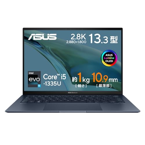 Windowsノート本体 ASUS Zenbook S 13 OLED UX5304VA  1335U ASUS Zenbook S 13 OLED (UX5304)｜Laptops For Home｜ASUS USA