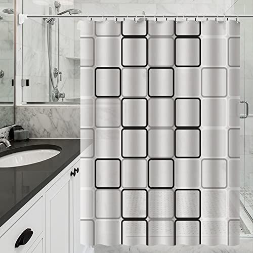 GOOPOOL Tenda da Doccia,Impermeabile,Tenda Vasca