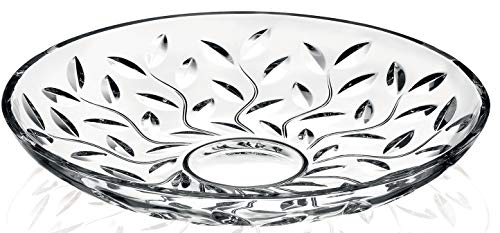 RCR Crystal Laurus Dessertteller aus bleifreiem Kristallglas, 6 Stück Cover