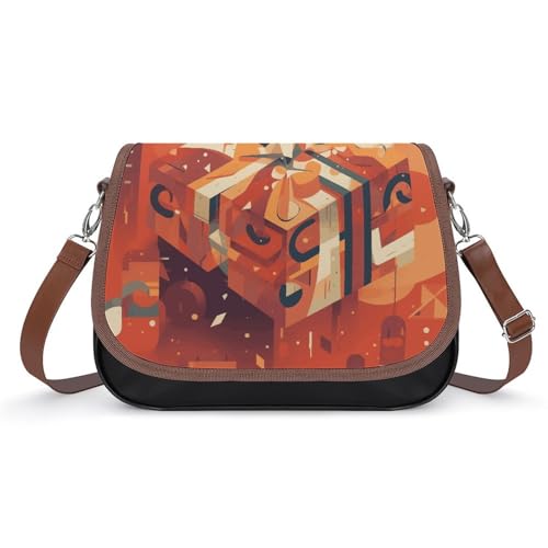 Sac à main léger imperméable et petit sac à bandoulière de voyage rouge foncé