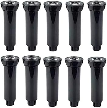 10 Pcs Pop Up Sprinkler Lawn Tool Sprayer - Head for Gardening Supplies 360 Degree Irrigation Equipment Gear Sprinkler