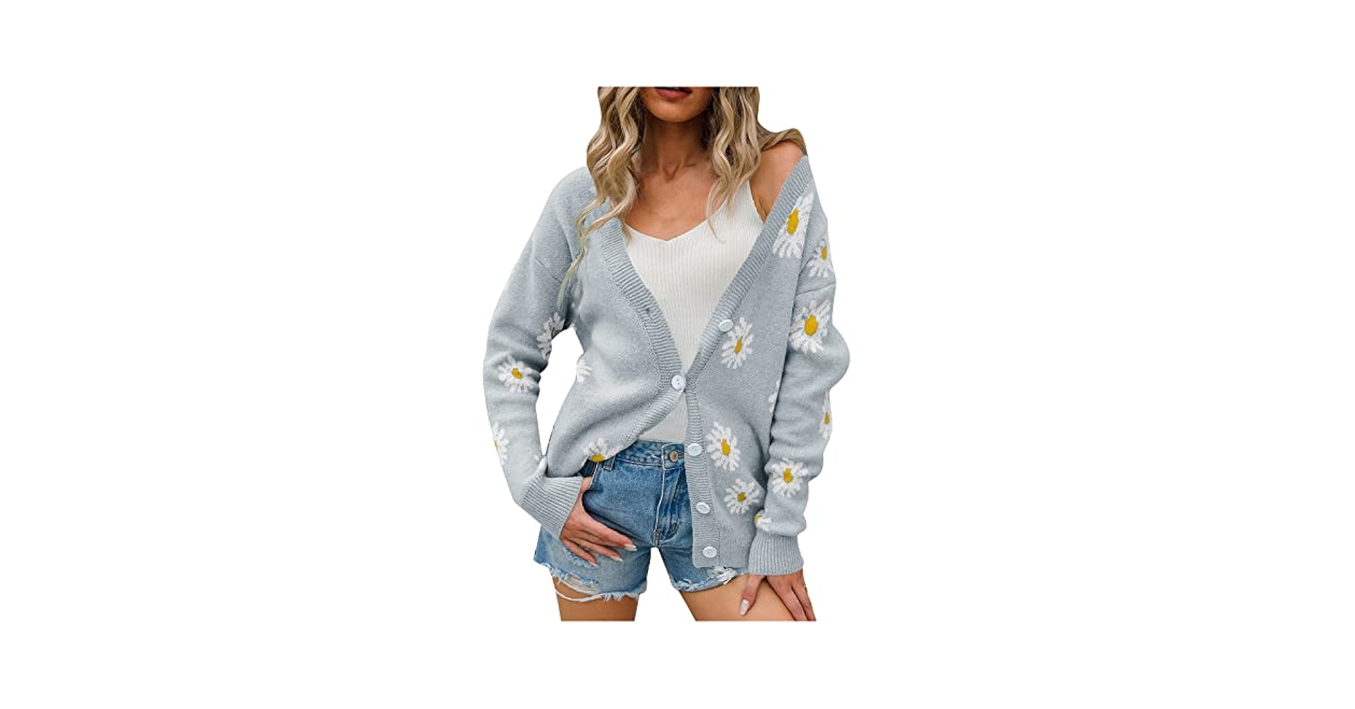 thevirgins cotton cardigan flower 花柄 the Virgins cotton cardigan | the
