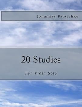 Paperback 20 Etudes for Viola Solo: Op. 36 Book