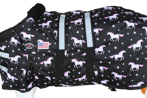 Image of 1680D Miniature Foal Pony Donkey Weanling Winter Blanket 519TS13-S