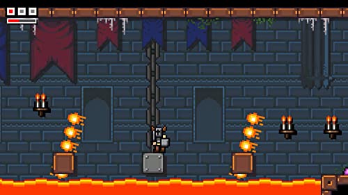 Horned Knight PS4 jeu video retro platformer 2D difficile pour console de salon - 3