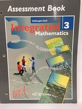 Paperback McDougal Littell Integrated Math: Assessment Book Book 3 Book
