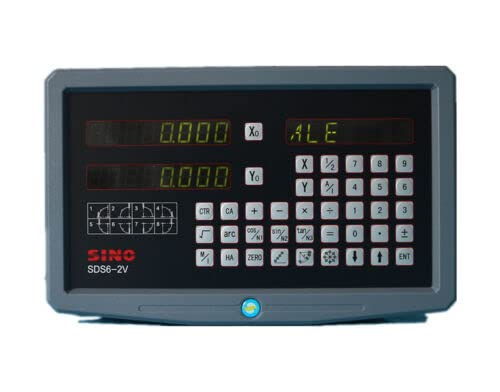 DRO 2-Axis Digital Readout SINO SDS6-2V for Mill Or Lathe