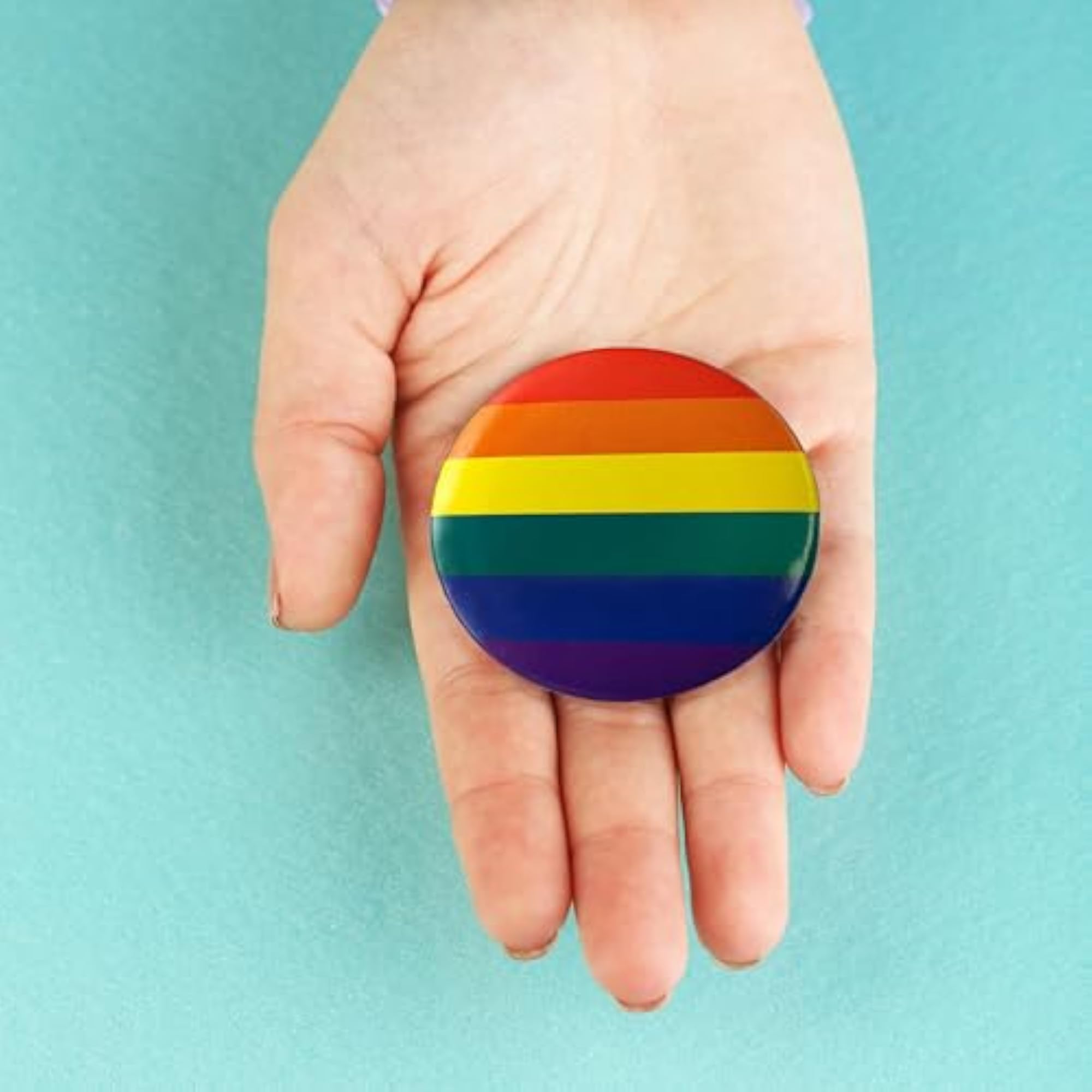 Pride Rainbow Pins, LGBTQ+ Awareness Gift