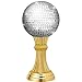 Crown Awards Disco Ball Trophies with Custom Engraving, 7.25