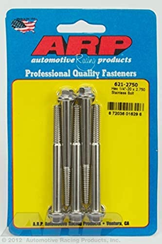 Perno hexagonal ARP 621-2750 acero inoxidable para fijación de chasis y colectores