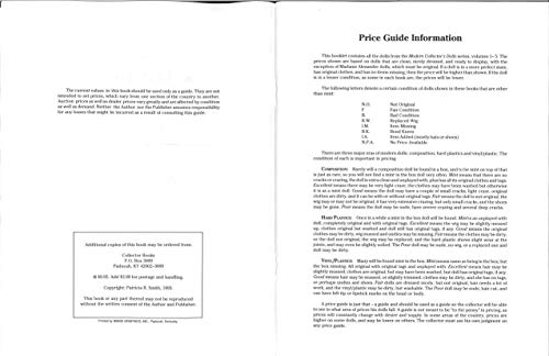 Modern Collector's Dolls: Price Update (1993 Re... 0891455515 Book Cover