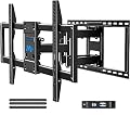 Mounting Dream TV Wall Mount TV Bracket for Most 42-90 Inch TV, Pre-Assembled Full Motion TV Mount with Articulating Arms, Max VESA 800x400mm 132 lbs. Loading, Fits 16", 18", 24" Studs, MD2298-XL