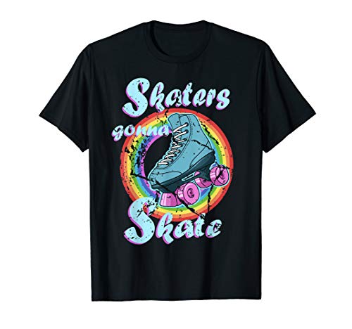 Roller Disco Skaters Gonna Skate Retro 70s 80s Skating Gift T-Shirt